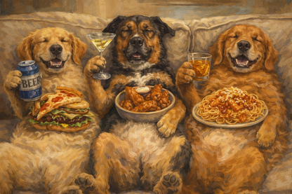 Big Dawgs Gotta Eat Tee