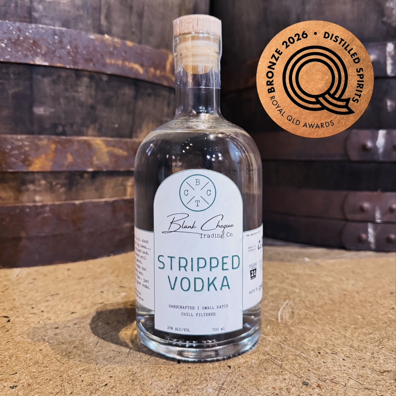 Stripped Vodka (700ml)